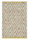 Uteki Geometric Diamond Wool Rugs 023604 in Slate Grey