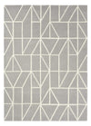 Scion Viso Rugs 24004 Steel