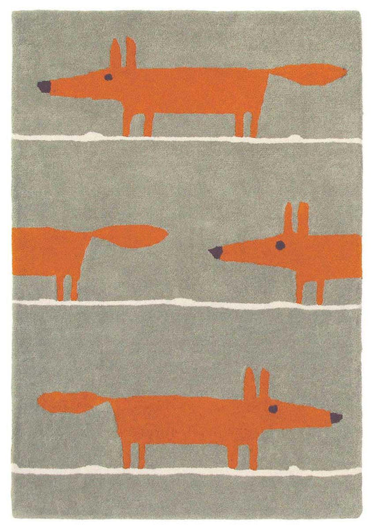 Scion Mr Fox Rug Cinnamon 25303