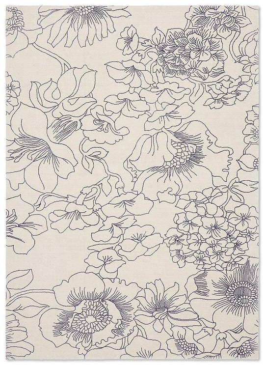 TED BAKER  LINEAR FLORAL BLUE 162508