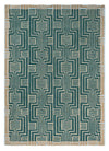 Kinmo Rugs 56807 by Ted Baker in Green