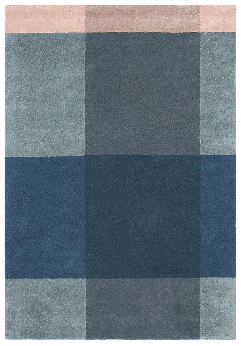 Ted Baker Plaid Grey 57804 - aladdinrugs - 2