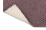 Folia Carved Wool Rugs 38902 by Wedgwood in Mink Brown