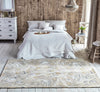 Pure Pimpernel Rugs 028701 Linen by Morris & Co