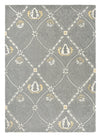 Pure Trellis Rugs in Lightish Grey 029104 by William Morris