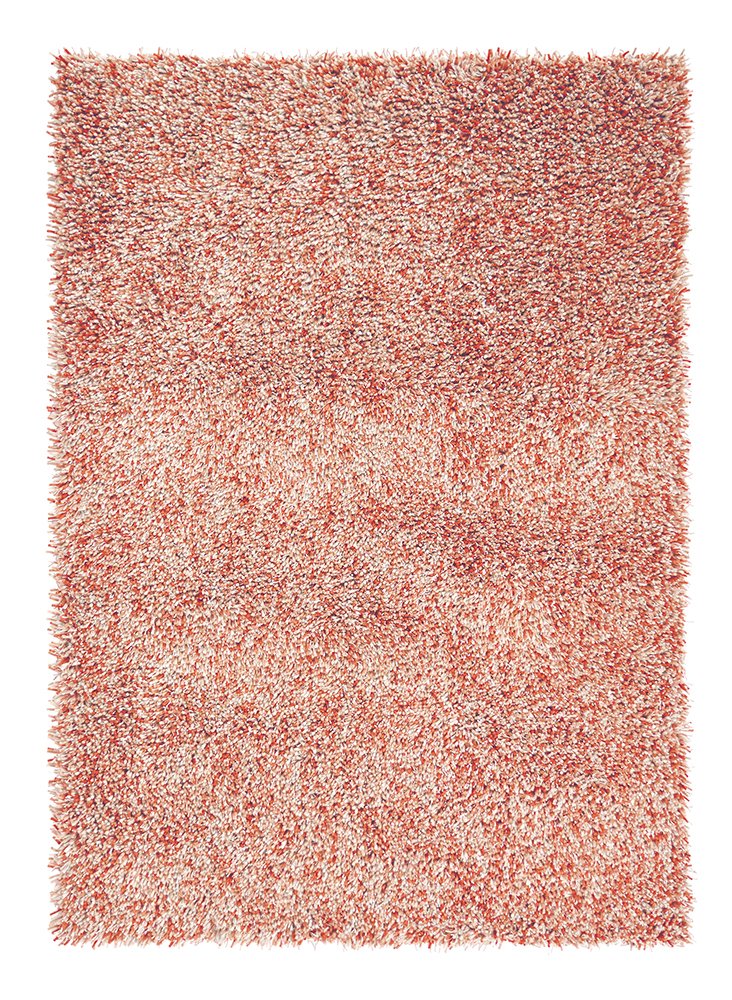 Young 061802 Wool Shaggy Rugs in Red by Brink and Campman
