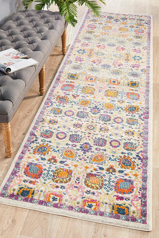 Naz Vintage Look Multi  Runner Rug
