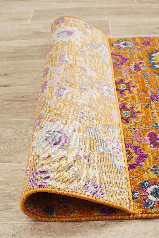 Yeter Vintage Look Rust Runner Rug – Aladdin Rugs NZ