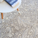 Bachelors button rugs 28209 in linen by william morris