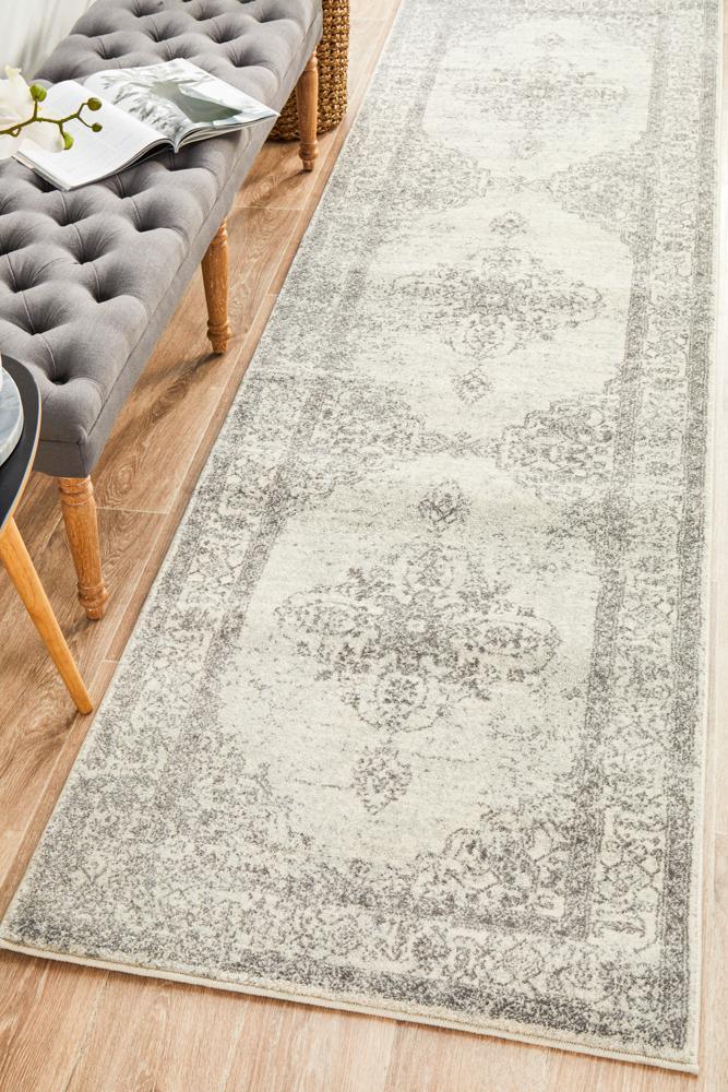 Tina 977 Silver Runner Rug