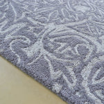 Ceiling rugs 28505 in charcoal by william morris