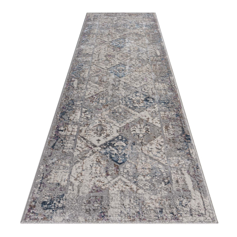 Akira Modern 642 Grey Hallway Runner