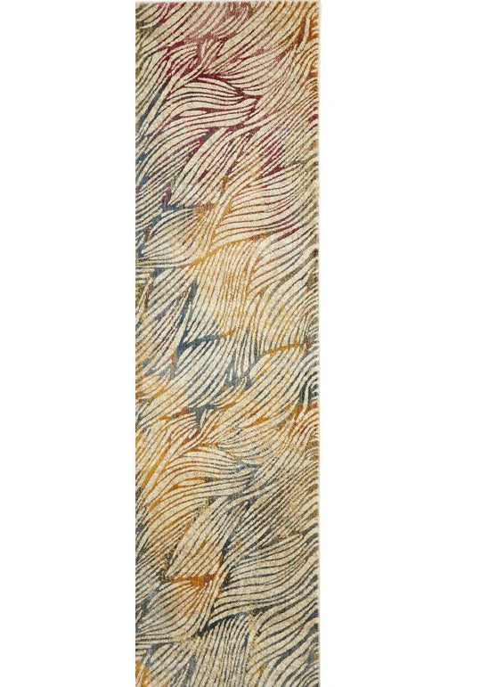 Heliya  Modern Prism Runner Rug