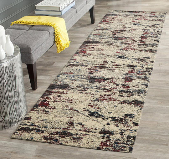 Heliya Modern Stone Runner  Rug