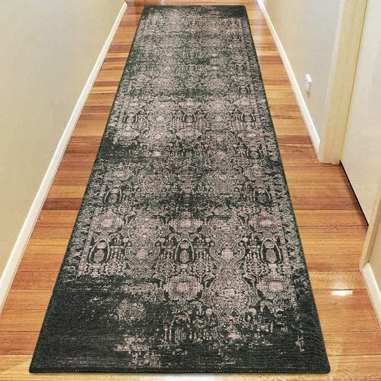 Persian Vintage 32 Green Hallway Runner