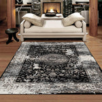 Herat 3464 traditional vintage Black rug