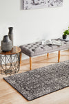 Esme Estella Charcoal Transitional Runner Rug