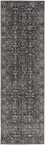 Esme Estella Charcoal Transitional Runner Rug