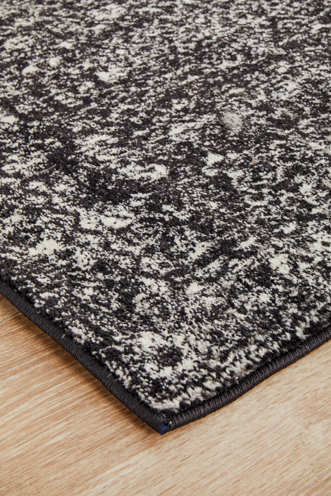 Esme Estella Charcoal Transitional Runner Rug