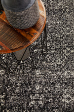 Esme Estella Charcoal Transitional Runner Rug