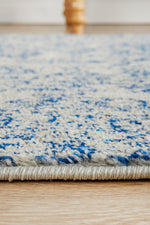 Esme Frost Blue Transitional Runner Rug