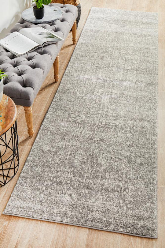 Esme Homage Grey Transitional Runner Rug