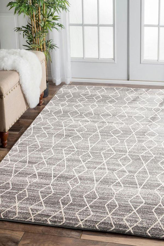 Esme Remy Silver Transitional Rug