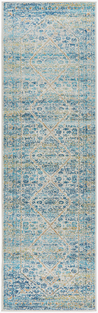 Esme Duality Silver Transitional Runner Rug