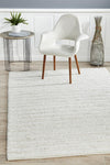 Aamani Handwoven  Ivory Rug