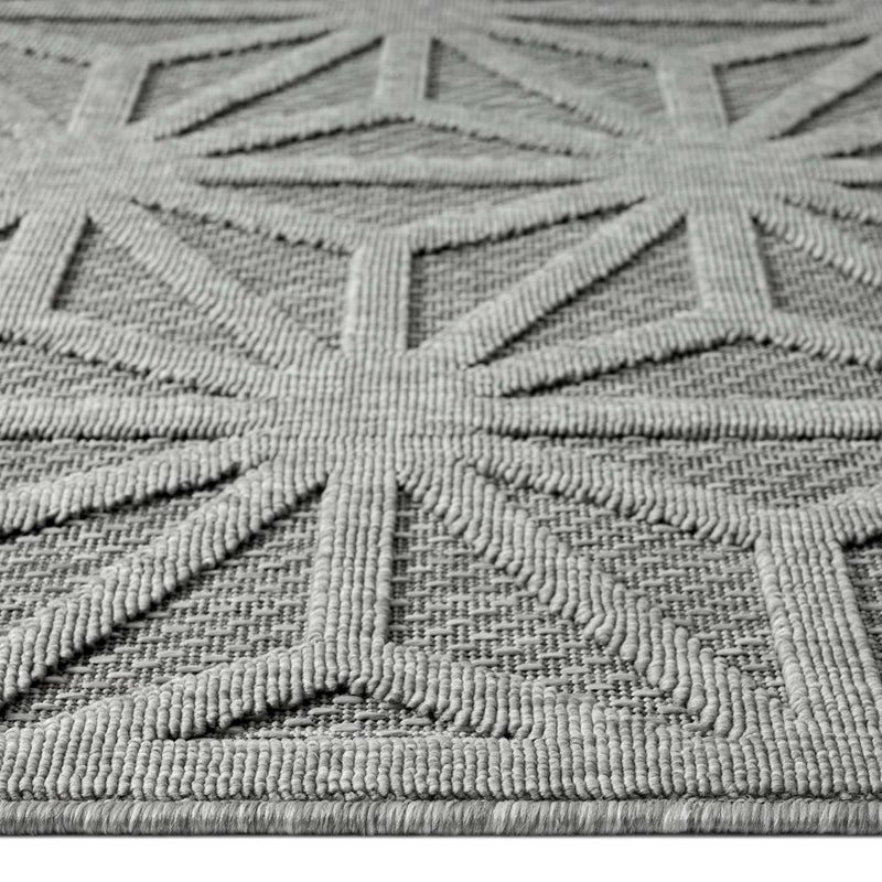 Hawaii 352 Grey OutDoor / InDoor Rug  Hallway Runner