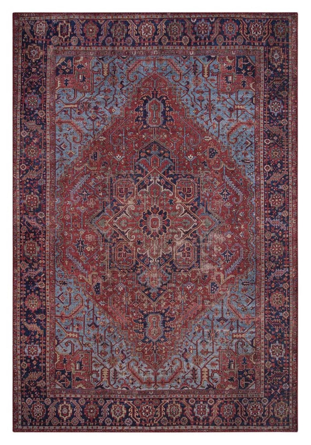 Persian Vintage Red Rug-2019