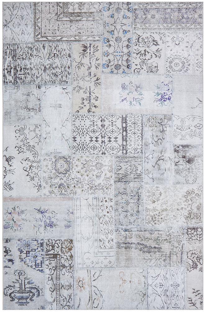 Ethereal  Stone Patchwork Rug