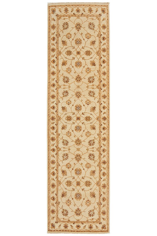 Indian Hand Knotted Chobi 10 - 293x80cm