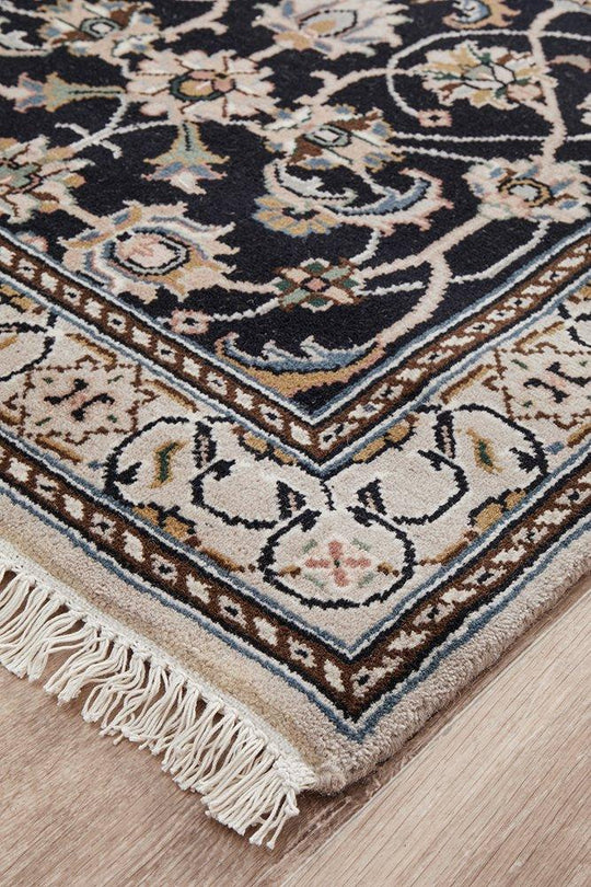 Indian Naein 9049 Navy 597x78CM