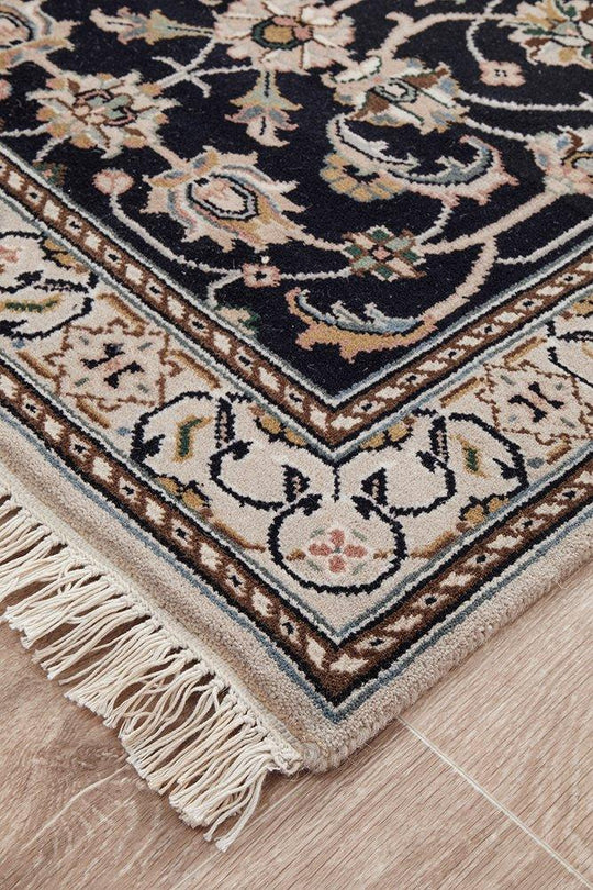 Indian Naein 9050 Navy 501x77CM