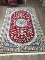 HAND KNOTTED PERSIAN RUG NAEIN 235 X156 CM