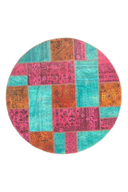 Persian Handnotted Patchwork - 148X148CM