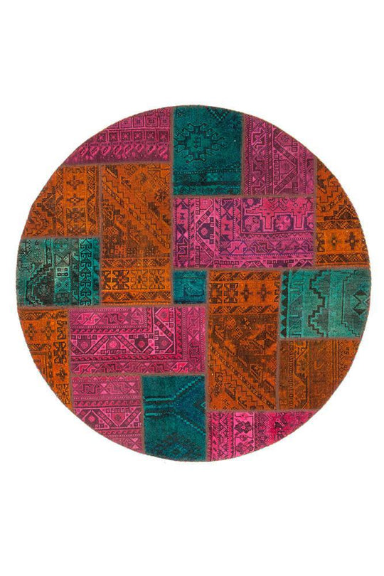 Persian Handnotted Patchwork - 150X150CM