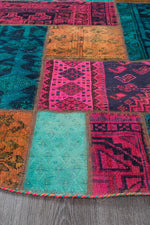 Persian Handnotted Patchwork - 150X150CM