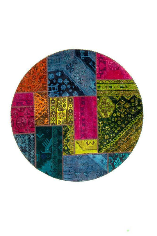 Persian Handnotted Patchwork - 150X150CM