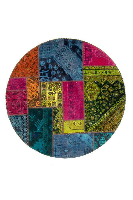 Persian Handnotted Patchwork - 152X152CM