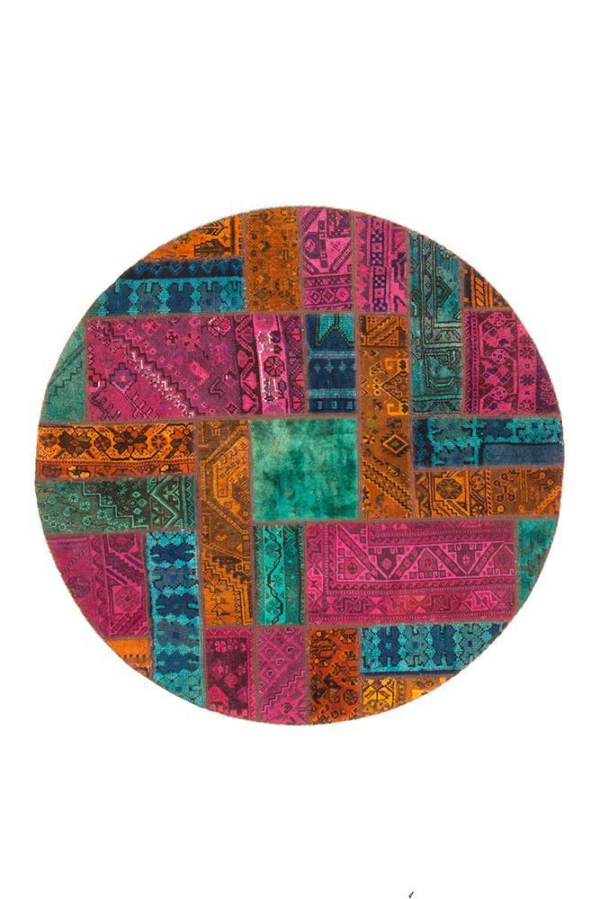 Persian Handnotted Patchwork - 149X149CM
