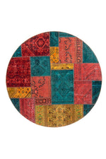 Persian Handnotted Patchwork - 202X202CM