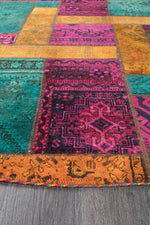Persian Handnotted Patchwork - 200X200CM