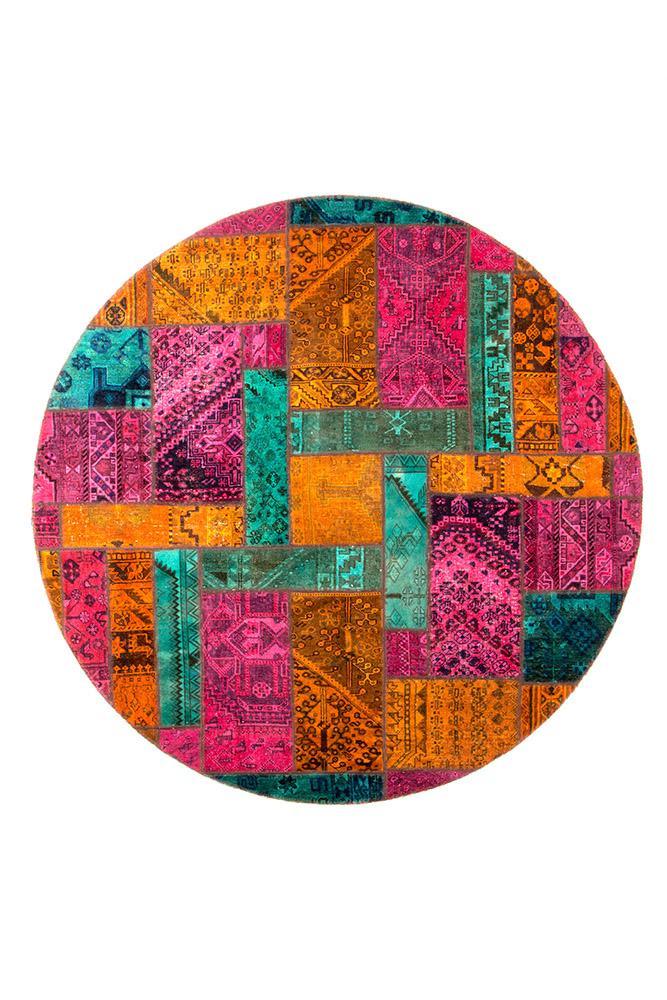 Persian Handnotted Patchwork - 200X200CM