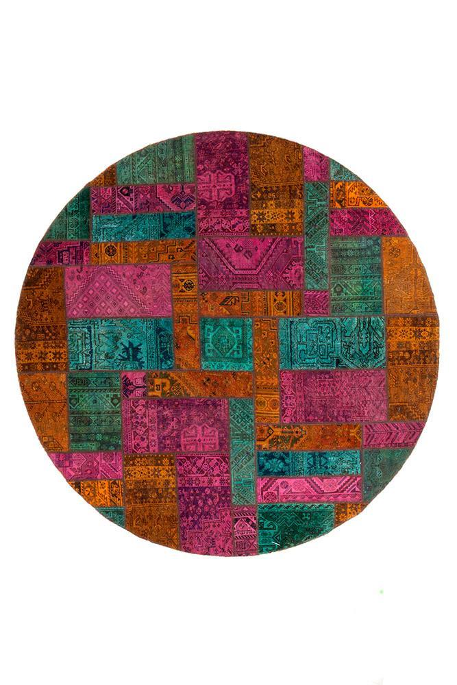 Persian Handnotted Patchwork - 239X239CM