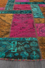 Persian Handnotted Patchwork - 239X239CM