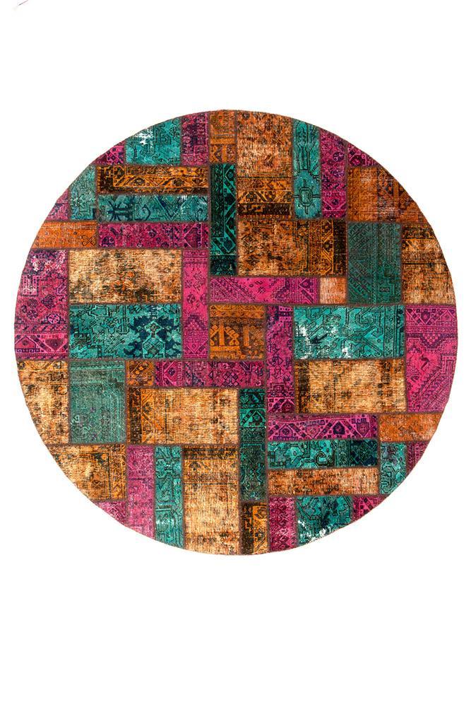 Persian Handnotted Patchwork - 239X239CM