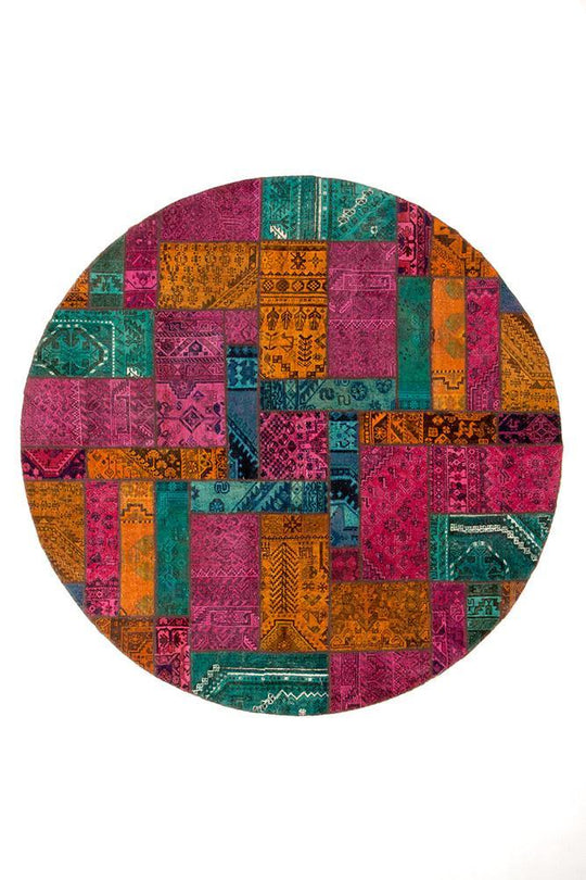 Persian Handnotted Patchwork - 236X236CM