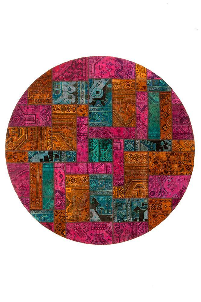 Persian Handnotted Patchwork - 238X238CM